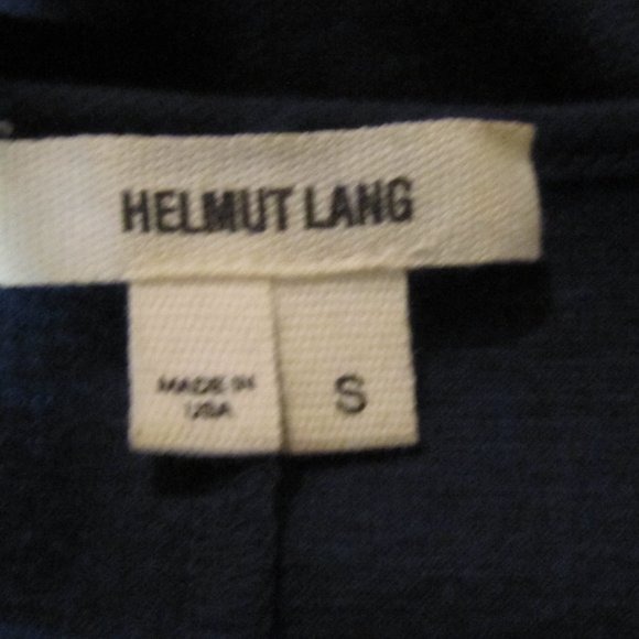 Helmut Lang Asymmetric Knotted Silk Blend Top S - Picture 4 of 5